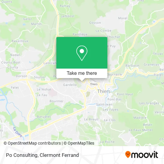 Po Consulting map