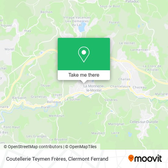 Coutellerie Teymen Frères map