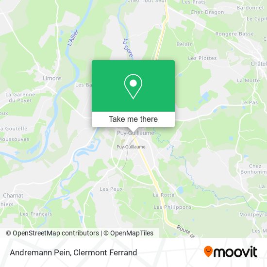 Andremann Pein map