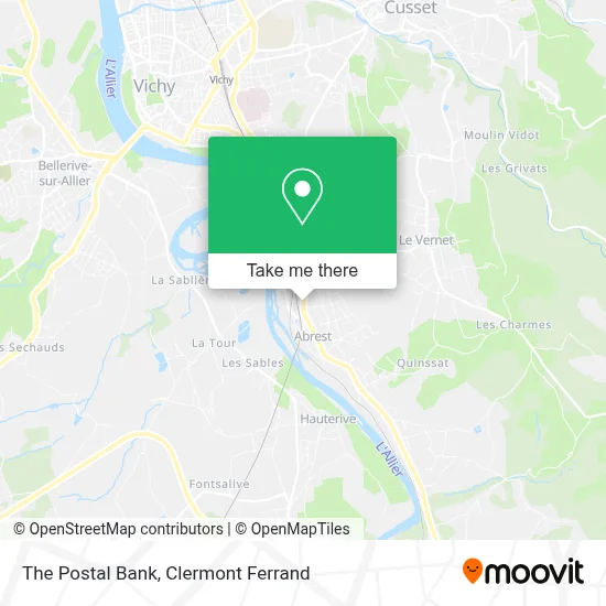 La Banque Postale map