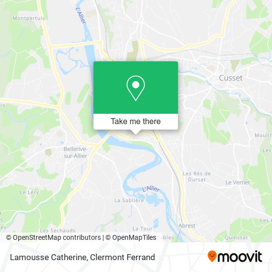 Lamousse Catherine map