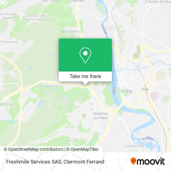 Freshmile Services SAS map