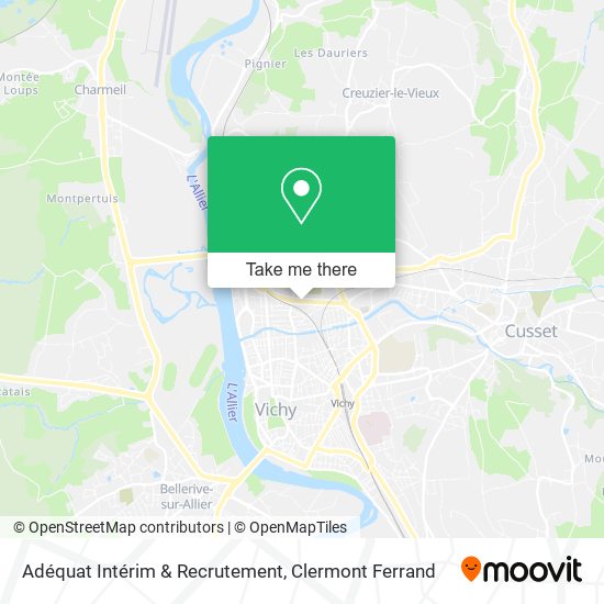 Adéquat Intérim & Recrutement map