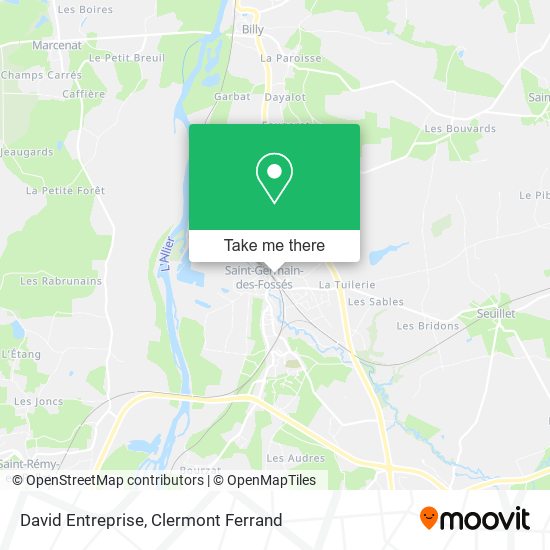 David Entreprise map