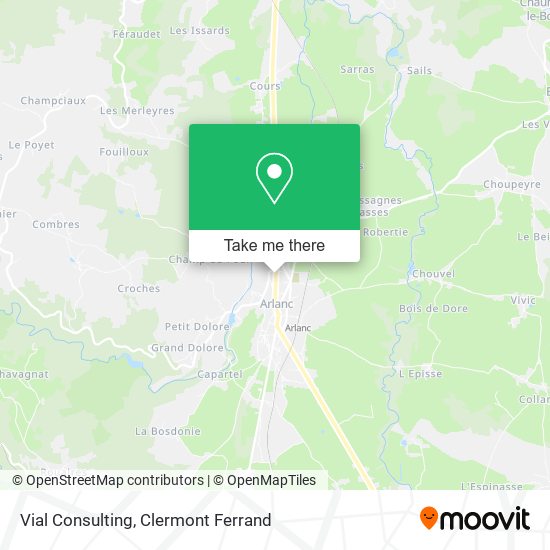 Vial Consulting map