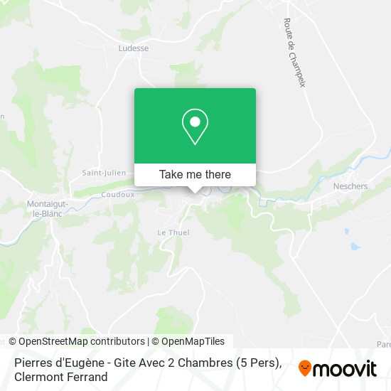 Pierres d'Eugène - Gite Avec 2 Chambres (5 Pers) map