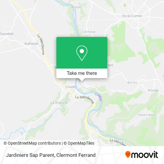 Jardiniers Sap Parent map