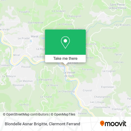 Blondelle Asnar Brigitte map