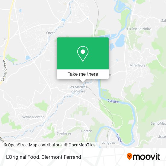 L'Original Food map