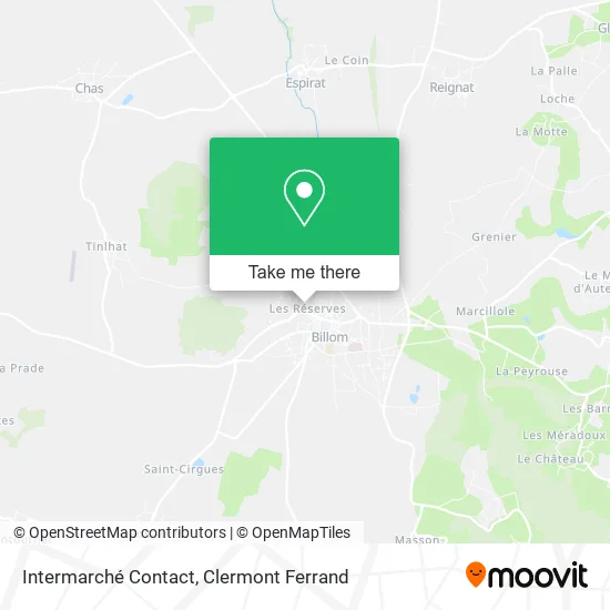 Intermarché Contact map