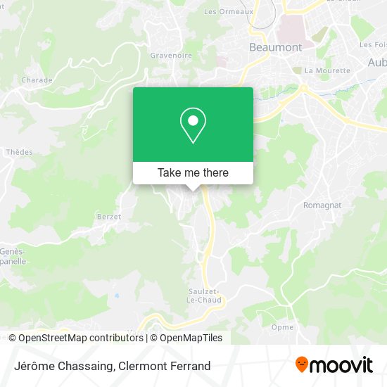 Jérôme Chassaing map