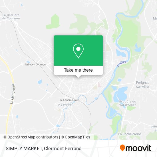 SIMPLY MARKET map