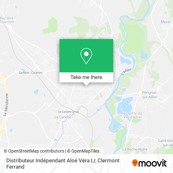 Distributeur Indépendant Aloé Véra Lr map