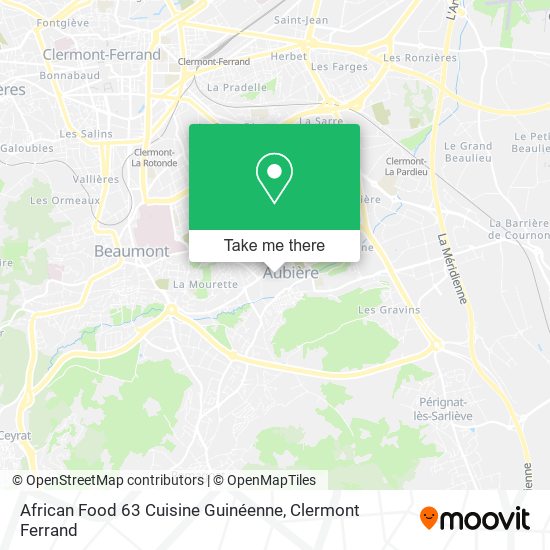 African Food 63 Cuisine Guinéenne map