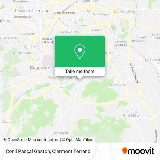 Conil Pascal Gaston map