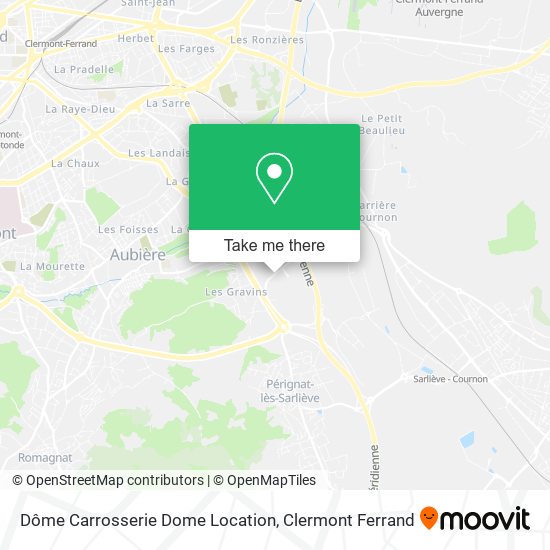 Dôme Carrosserie Dome Location map