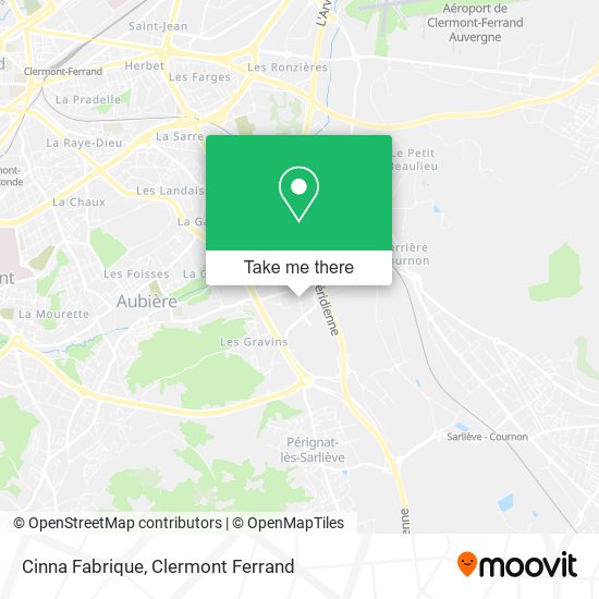 Cinna Fabrique map