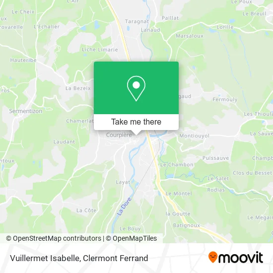 Vuillermet Isabelle map