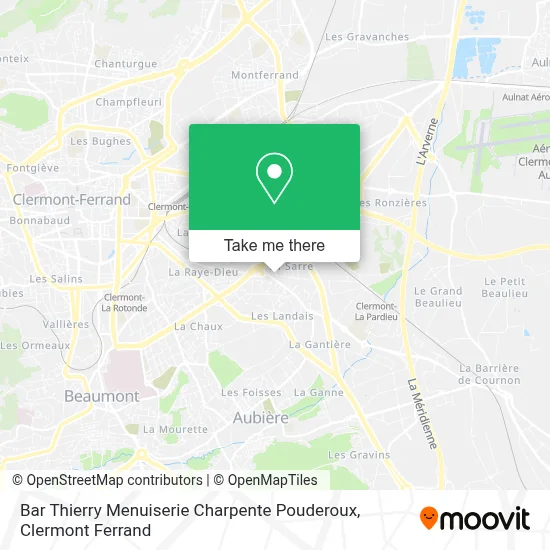 Bar Thierry Menuiserie Charpente Pouderoux map