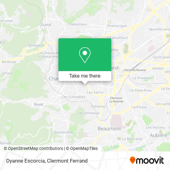 Dyanne Escorcia map