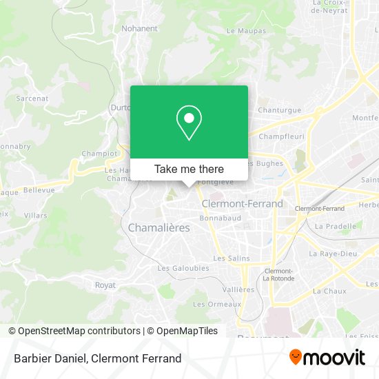 Barbier Daniel map
