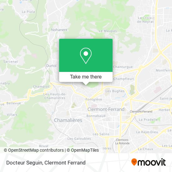Docteur Seguin map