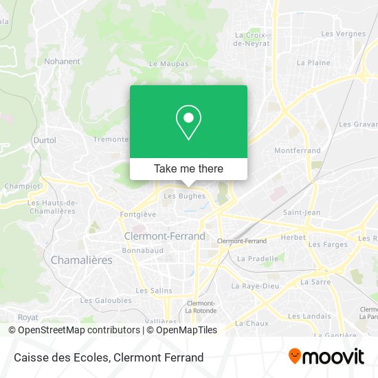 Caisse des Ecoles map