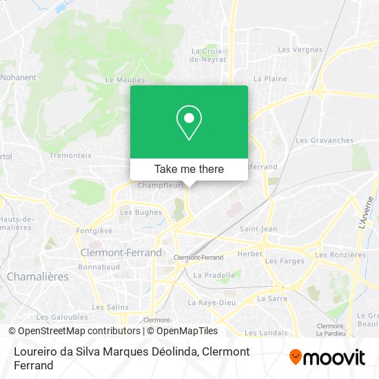 Loureiro da Silva Marques Déolinda map