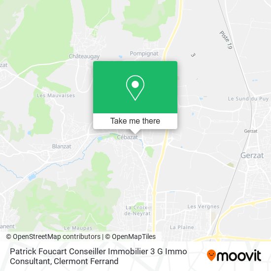 Patrick Foucart Conseiller Immobilier 3 G Immo Consultant map