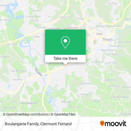 Boulangerie Family map