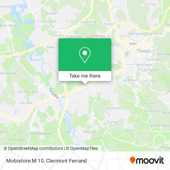 Mobistore M 10 map