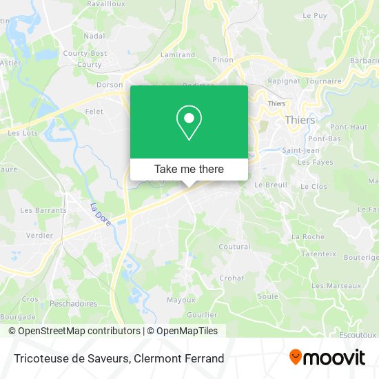 Tricoteuse de Saveurs map