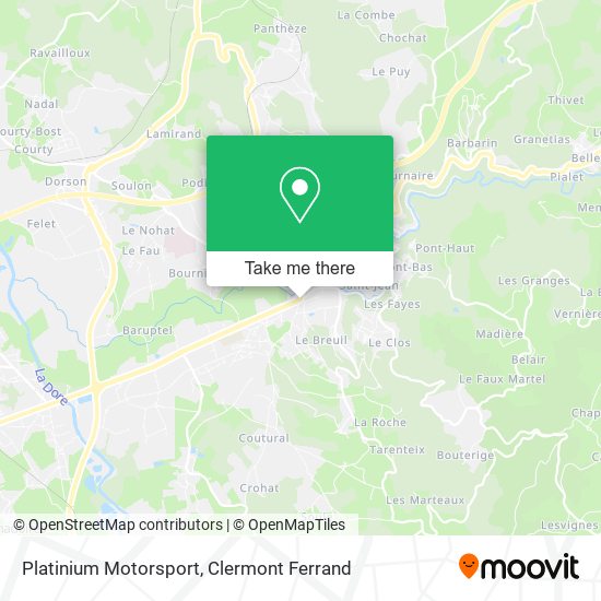 Platinium Motorsport map