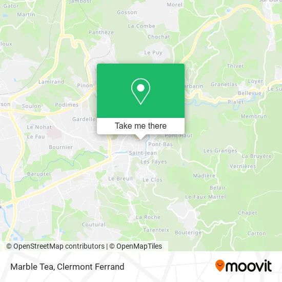 Marble Tea map
