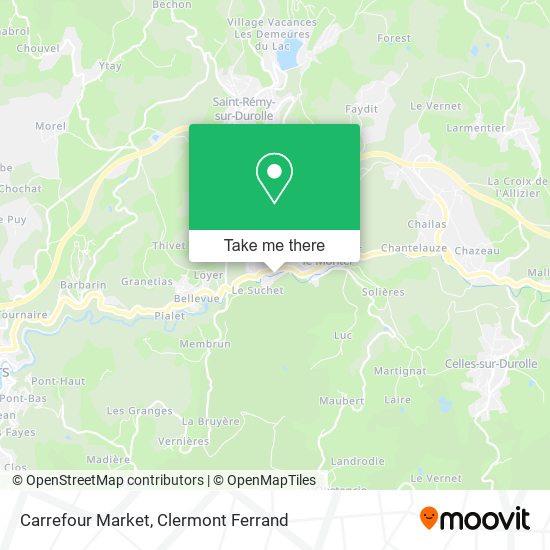 Carrefour Market map