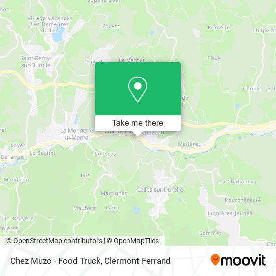 Chez Muzo - Food Truck map
