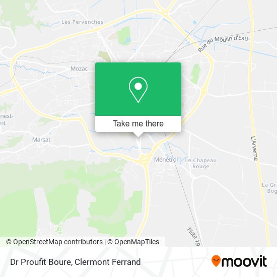 Dr Proufit Boure map