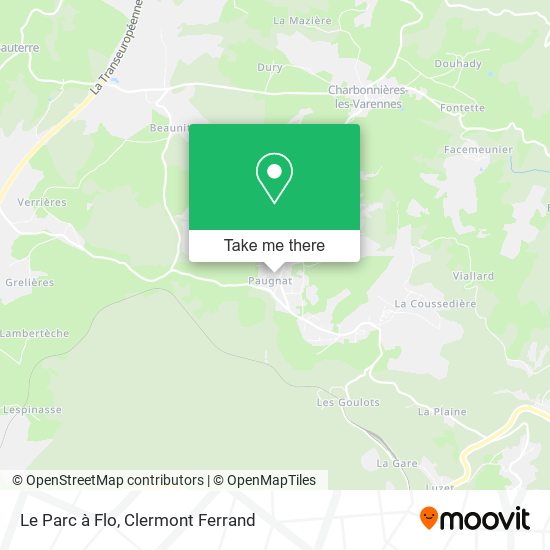 Le Parc à Flo map