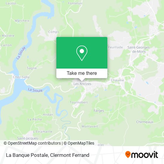 La Banque Postale map