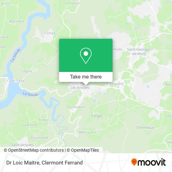 Dr Loic Maitre map