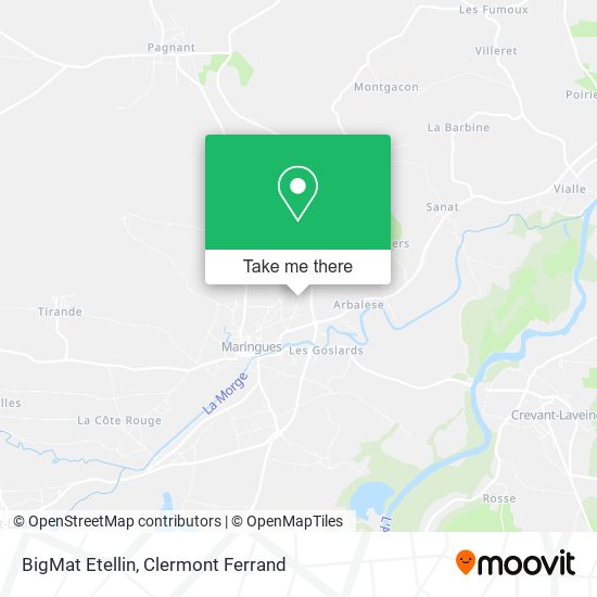 BigMat Etellin map