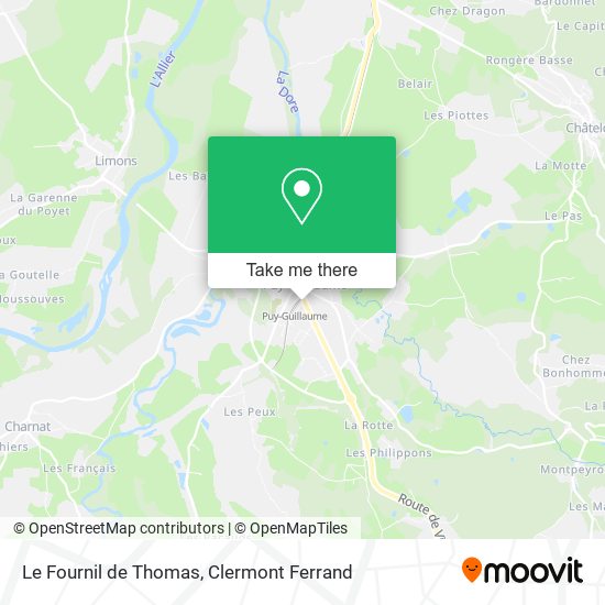 Le Fournil de Thomas map