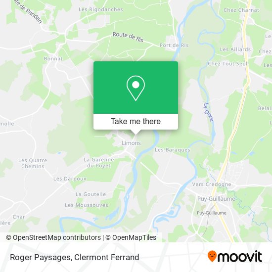 Roger Paysages map
