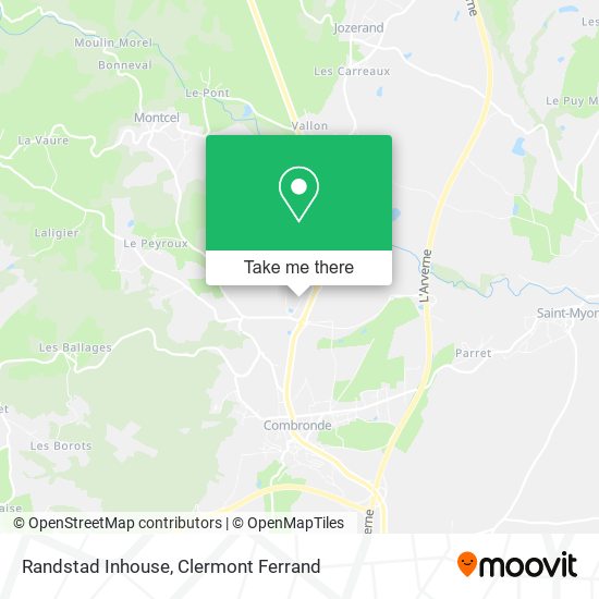 Randstad Inhouse map