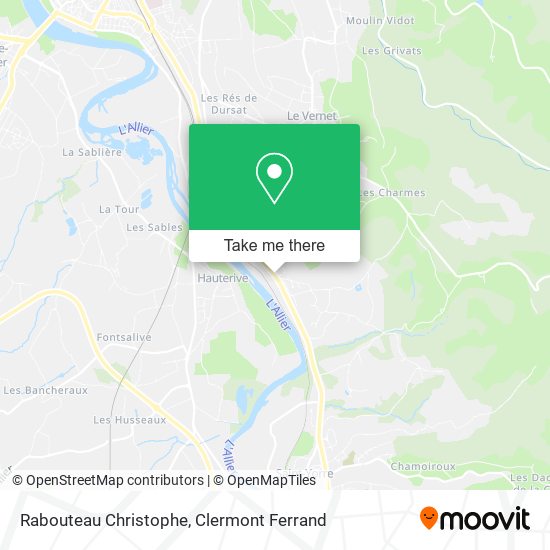 Rabouteau Christophe map