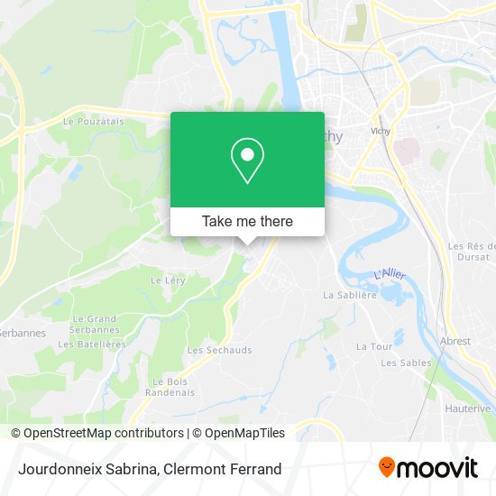 Jourdonneix Sabrina map