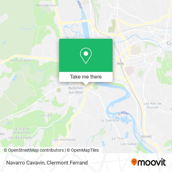 Navarro Cavavin map