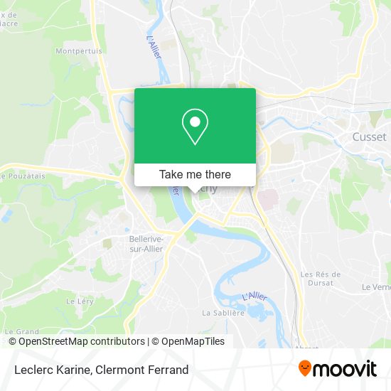 Leclerc Karine map