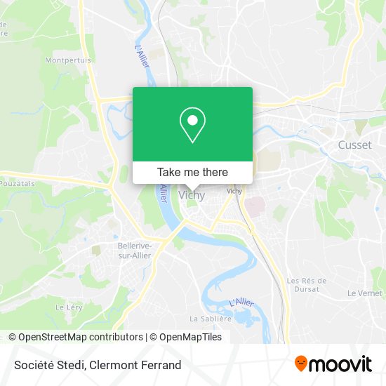 Société Stedi map