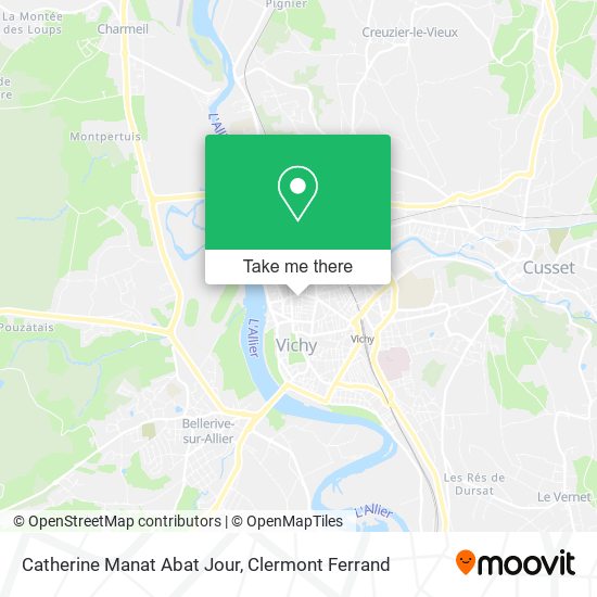 Catherine Manat Abat Jour map